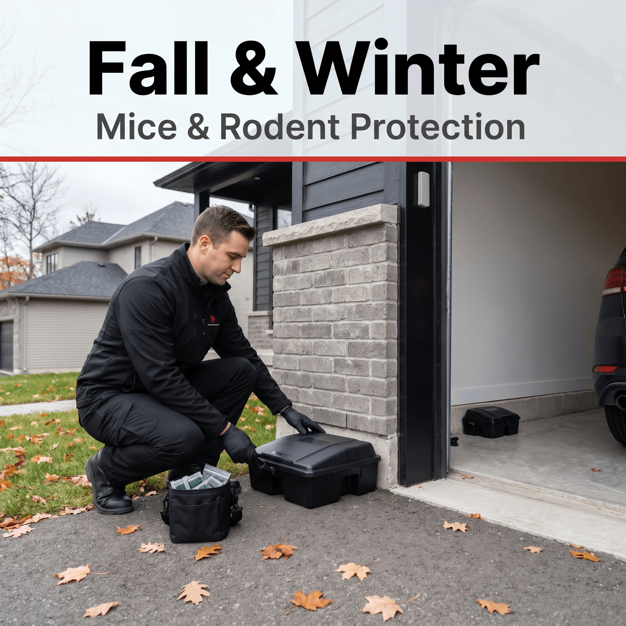 Fall and winter mice protection package for Toronto and GTA homes
